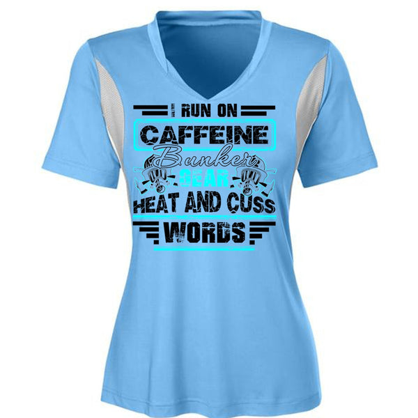 I Run Caffeine Bunker T Shirt, I Love Firefighter T Shirt, Awesome T-Shirts