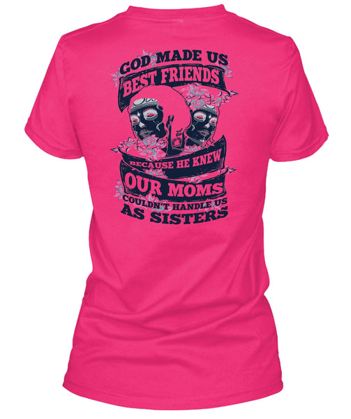 God Made Us Best Friends T Shirt, I Love Sister T Shirt