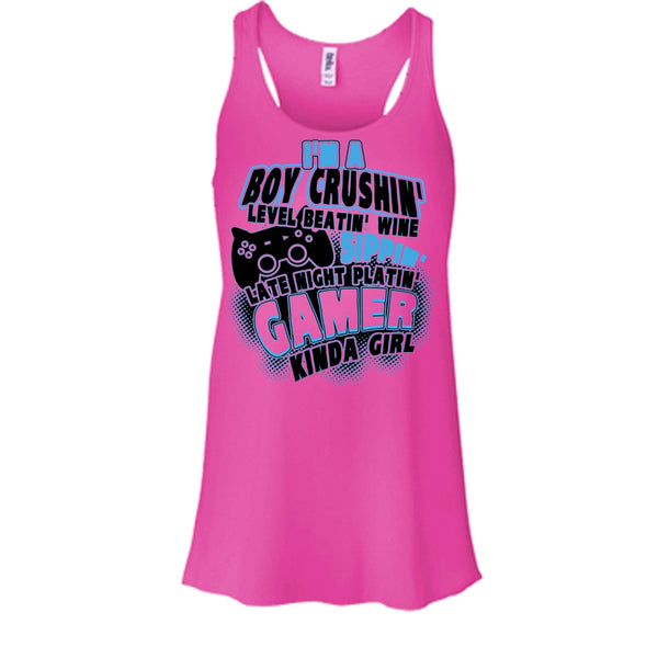 I'm A Boy Crushin' T Shirt, Coolest Gaming Girl Tank Top