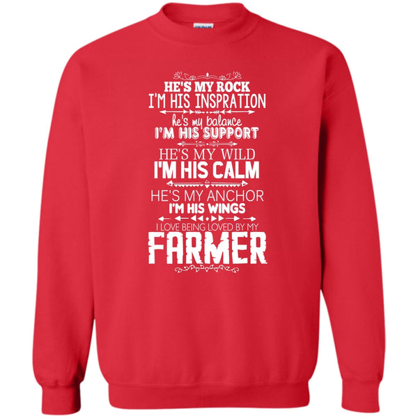 I Love Being Loved By My Farmer T Shirt, Coolest Farmer Sweatshirt