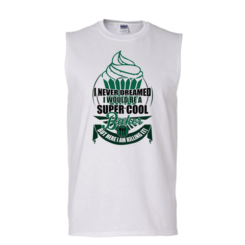 A black t-shirt with the shopify logo