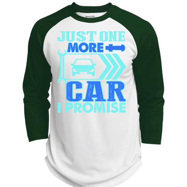 Just One More Car T Shirt, I Love Mechanic T Shirt, Awesome T-Shirts  (Polyester Game Baseball Jersey)