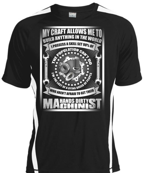 A black t-shirt with the shopify logo