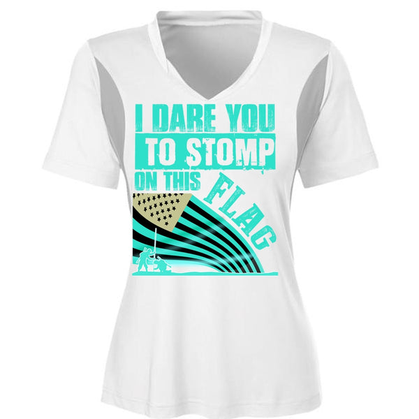 I Dare You To Stomp On This Flag T Shirt, I Love Veteran T Shirt, Awesome T-Shirts