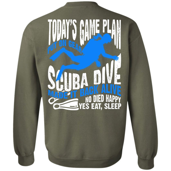 Put On Gear Scuba Dive T Shirt, I Love Diving Sweatshirt