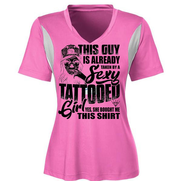 Taken By A Tattooed Girl T Shirt, I Love Tattooed T Shirt, Awesome T-Shirts