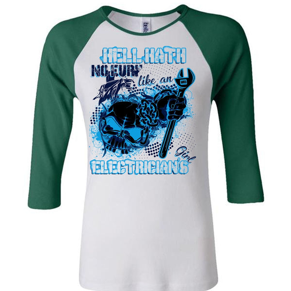 Like An Electrician's Girl T Shirt, I Love Electrician T Shirt, Awesome T-Shirts