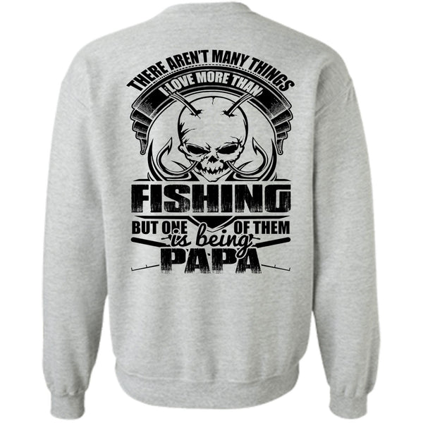 I Love Fisher T Shirt, I Love More Than Fishing Sweatshirt