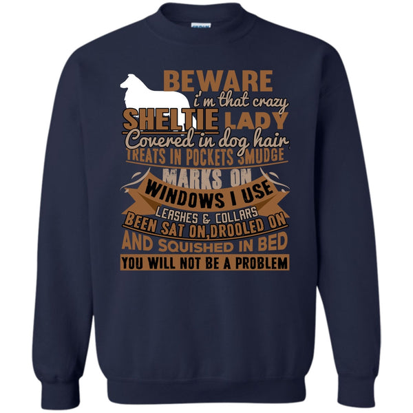 Coolest Sheltie Lady T Shirt, I Am A Dog Lover Sweatshirt