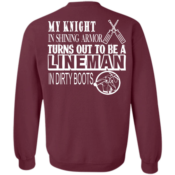 Being A Lineman T Shirt, I Love My Job Sweatshirt