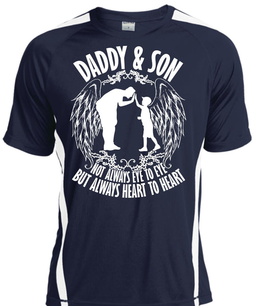 Daddy And Son Not Always Eye To Eye T Shirt, Being A Son T Shirt, Cool Shirt