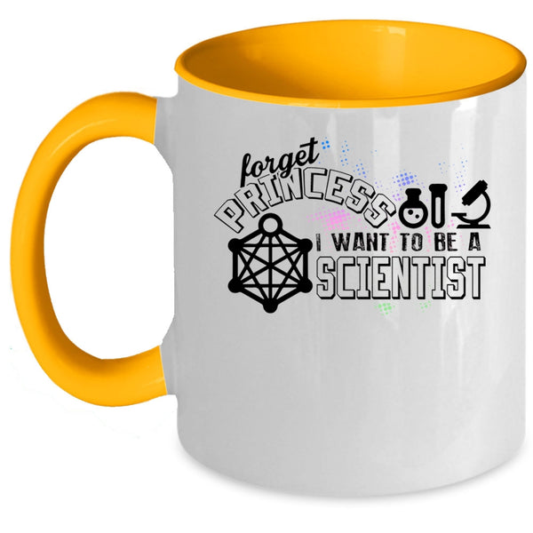 Cute Scientist Coffee Mug, I Want To Be A Scientist Accent Mug