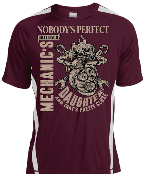 I'm A Mechanic's Daughter T Shirt, Being A Mechanic T Shirt, Cool Shirt