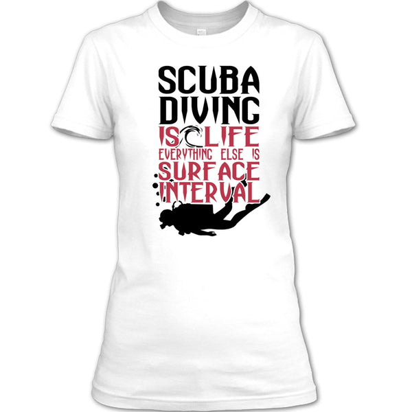 Scuba Diving Is Life T Shirt, Coolest Diver T Shirt