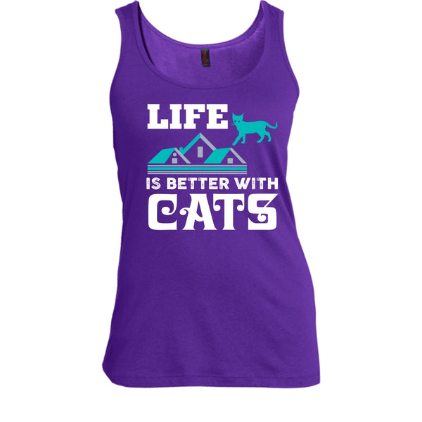 Life Is Better With Cats Shirt, I Am A Cat Lover Shirt