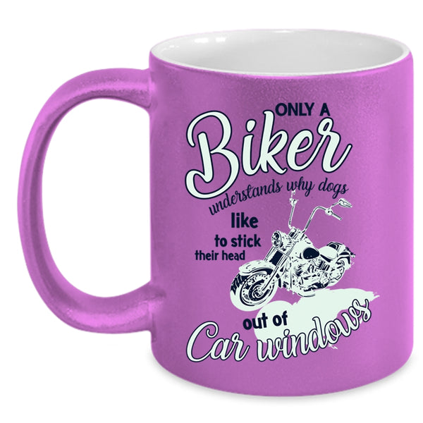 Cool Gift For Biker Coffee Mug, Only A Biker Understands Accent Mug