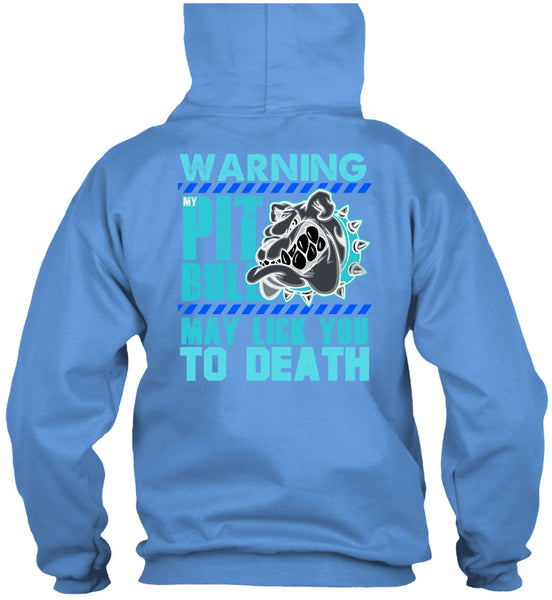 Warning My Pit Bull T Shirt, My Favorite T Shirt