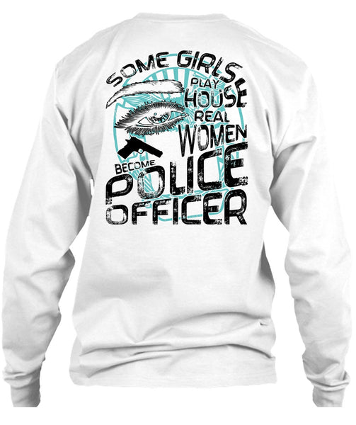 Become Police Officer T Shirt, I Love Police T Shirt
