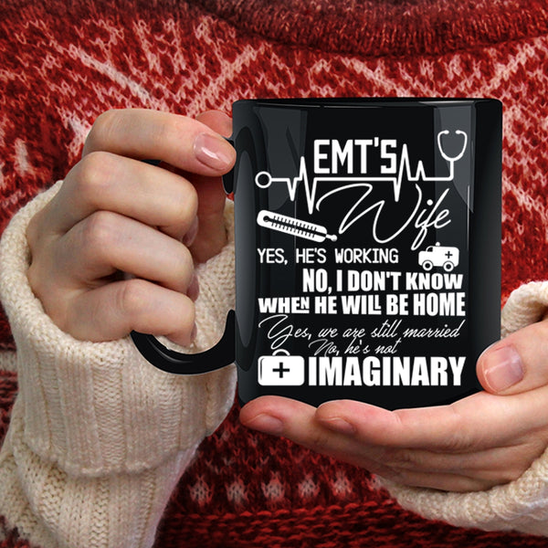 EMT'S Wife Coffee Mug, Cool Gift For My Wife Coffee Cup