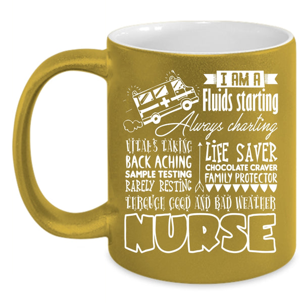 I Am A Nurse Coffee Mug, I Raise A Nurse Coffee Cup