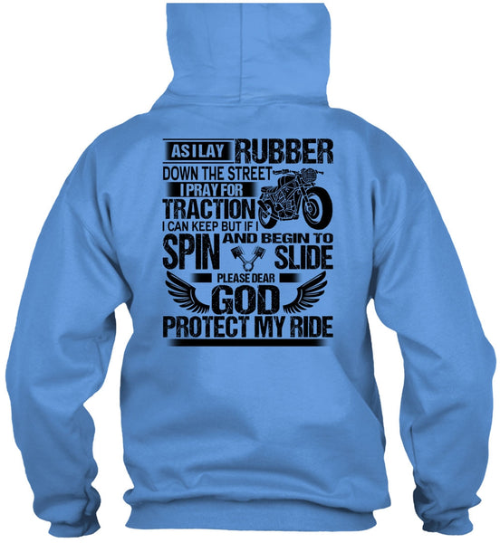 God Protect My Ride T Shirt, I Love Biker T Shirt