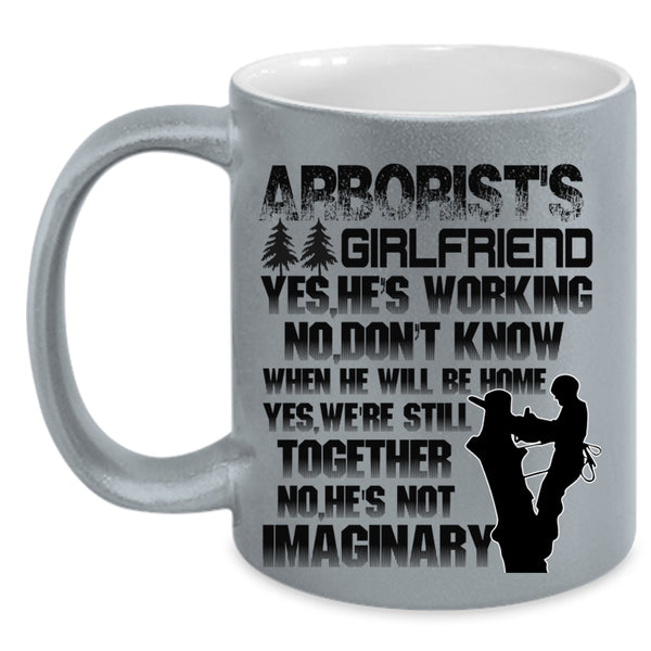 Cool Couple Coffee Mug, Arborist's Girlfriend Accent Mug