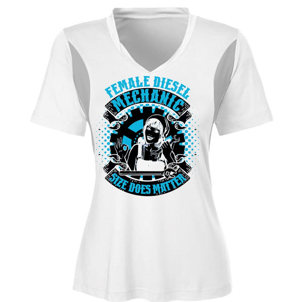 Female Diesel Mechanic T Shirt, I Love Mechanic T Shirt, Awesome T-Shirts