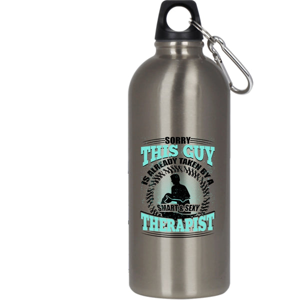 This Guy Is Already Taken By A Smart Therapist 20 oz Stainless Steel Bottle,Marry Outdoor Sports Water Bottle