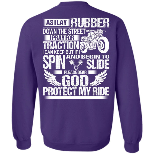 Down The Street T Shirt, I Love Biker Sweatshirt