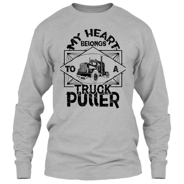 My Heart Belongs T Shirt, Coolest Trucker Ever T Shirt