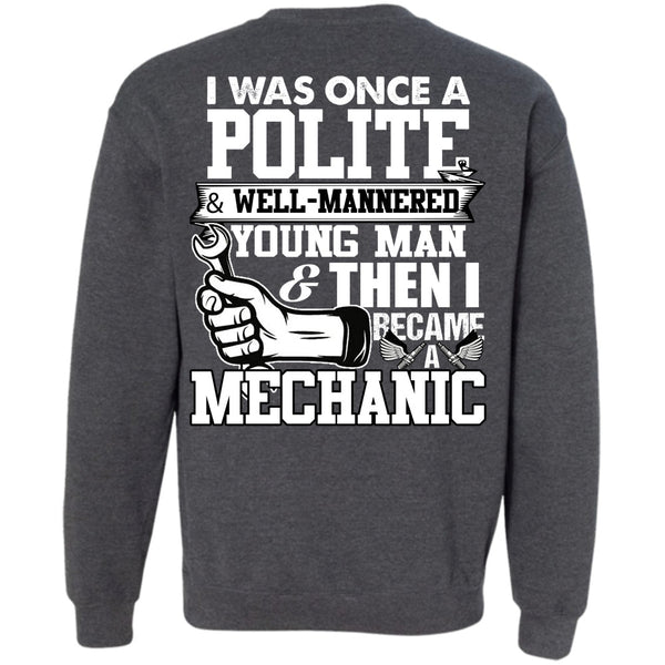 Young Man T Shirt, I Love Mechanic Sweatshirt