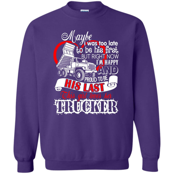 Coolest Trucker T Shirt, I Love my Trucker Sweatshirt