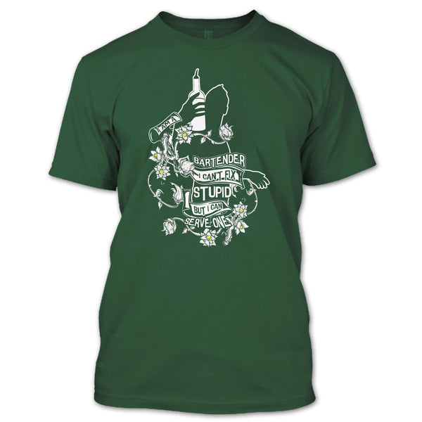 I Am A Bartender T Shirt, I Can Serve One T Shirt
