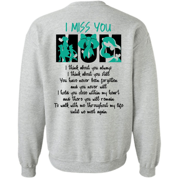 I Love Nanny T Shirt, I Miss You Mom Sweatshirt