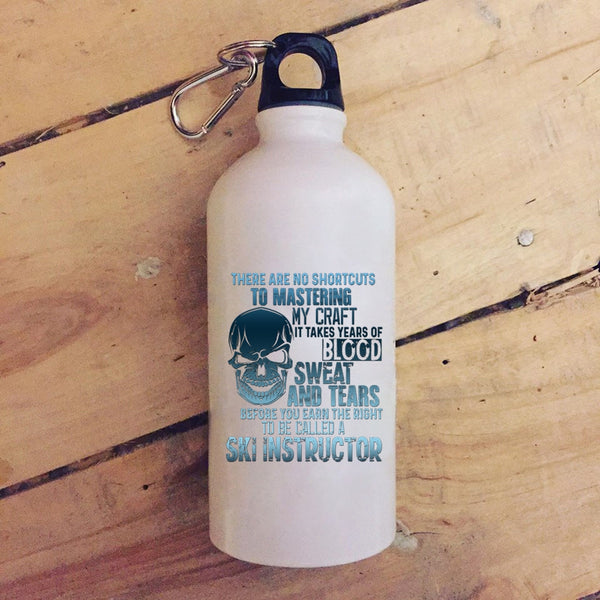To Be Called A Ski Instructor 20 oz Stainless Steel Bottle,Awesome Ski Instructor Outdoor Sports Water Bottle