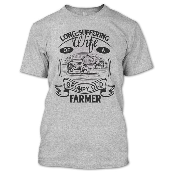 Long-Suffering Wife T Shirt, Coolest Grandpa T Shirt