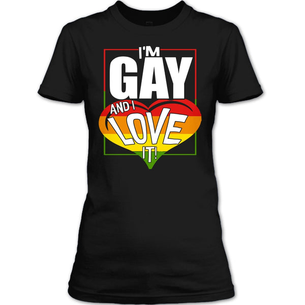 I'm Gay And I Love It T Shirt, Coolest Gay T Shirt