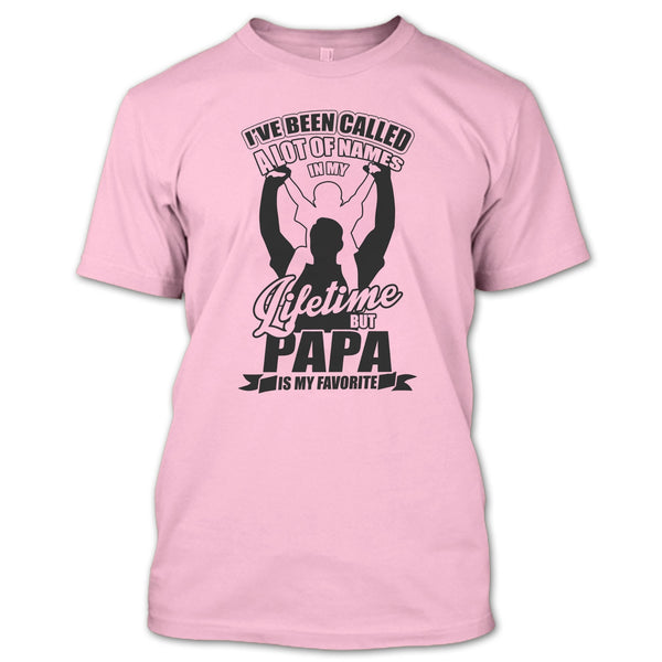 Papa Is My Favorite Name T Shirt, Father's Day Gift T Shirt