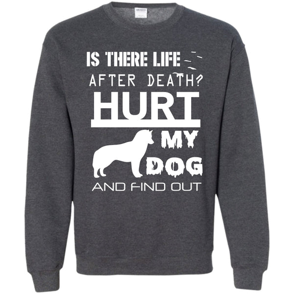 Hurt My Dog And Find Out T Shirt, I Am A Dog Lover Sweatshirt