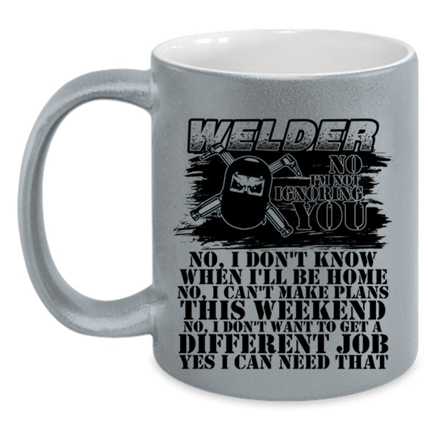 Awesome Gift For Welders Coffee Mug, Welder Accent Mug