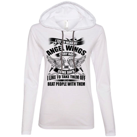 A black t-shirt with the shopify logo