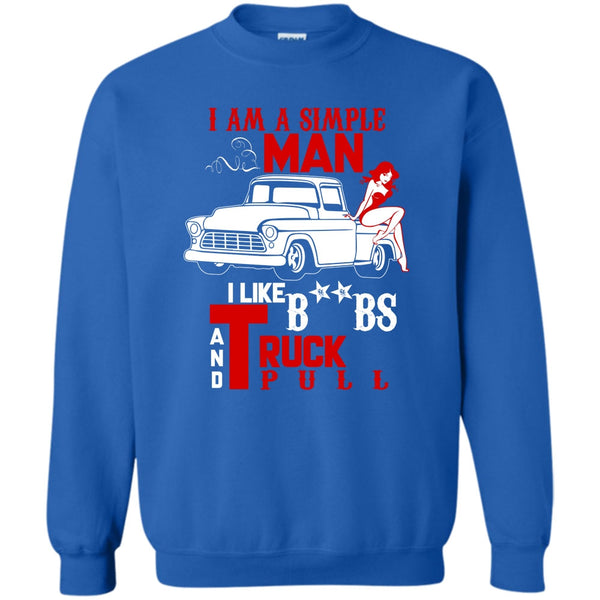 I Like Truck Pull T Shirt, Coolest Trucker Sweatshirt
