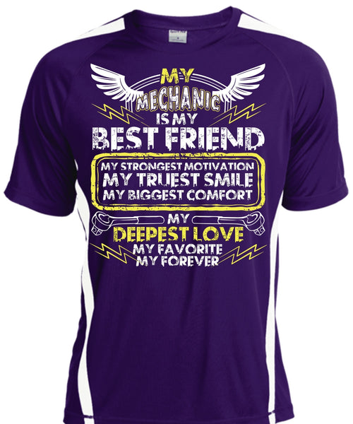 My Mechanic Is My Best Friend T Shirt, My Favorite My Forever T Shirt, Cool Shirt