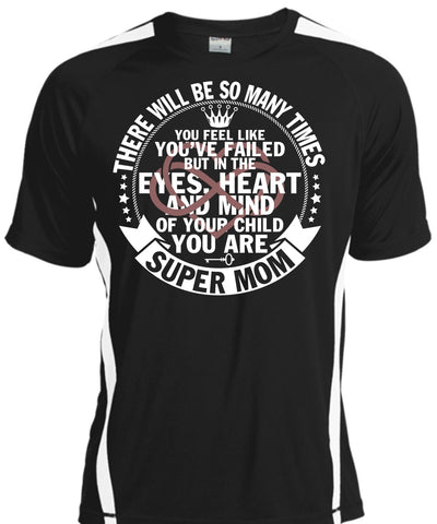 A black t-shirt with the shopify logo