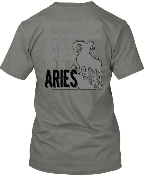 I'm An Aries T Shirt, Being An Aries T Shirt