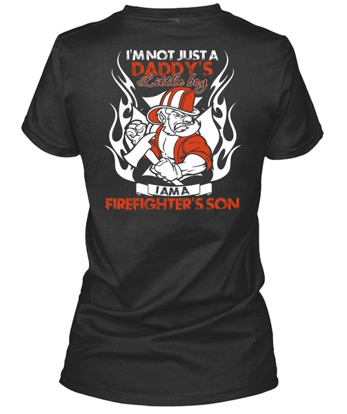 God Said Let There Be Firefighters T Shirt, Ran In Fear T Shirt