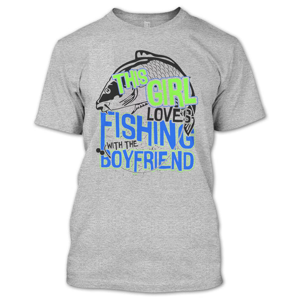 This Girl Loves Fishing T Shirt, Coolest Fishing T Shirt