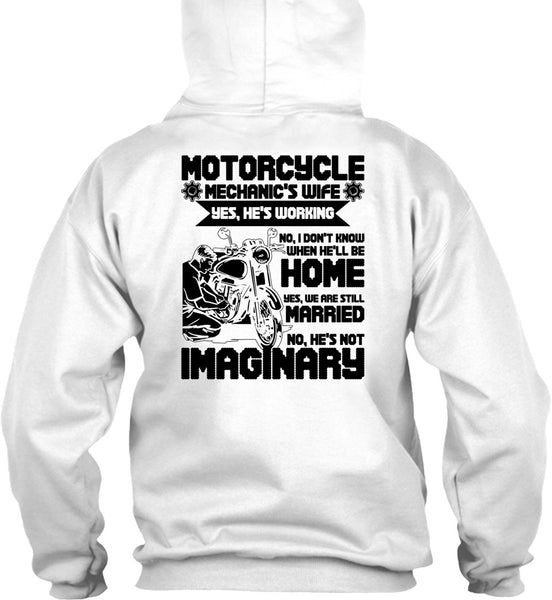 Motorcycle Mechanic's Wife T Shirt, I Love Mechanic T Shirt