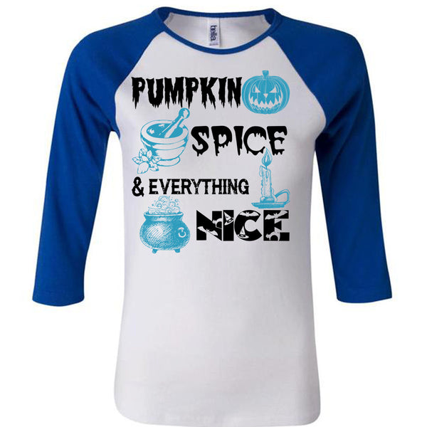 Pumpkin Spice And Everything Nice T Shirt, Wait For Halloween T Shirt, Awesome T-Shirts