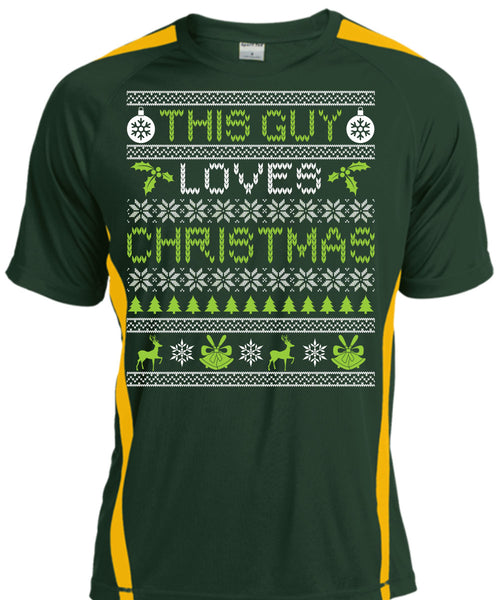 This Guy Loves Christmas T Shirt, Funny Winter T Shirt, Cool Shirt